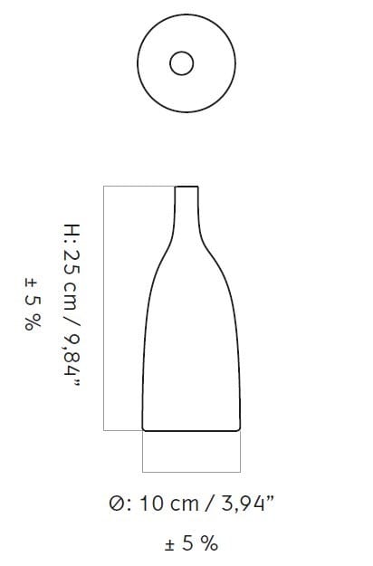 Керамическая ваза Audo Copenhagen STRANDGADE STEM VASE ARCH-00103171 - Вид №13