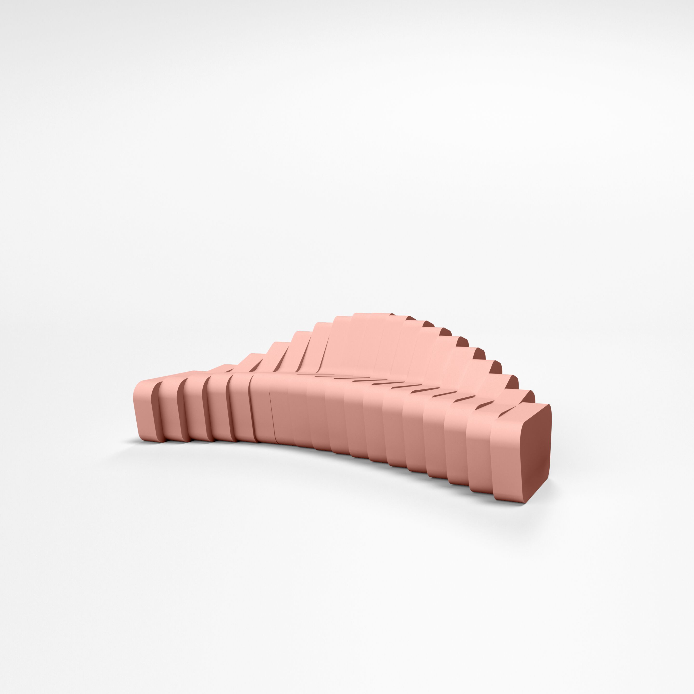 Модульный изогнутый диван с пенопластовым покрытием SIXINCH Cliffy ARCH-00045746 - Вид №25