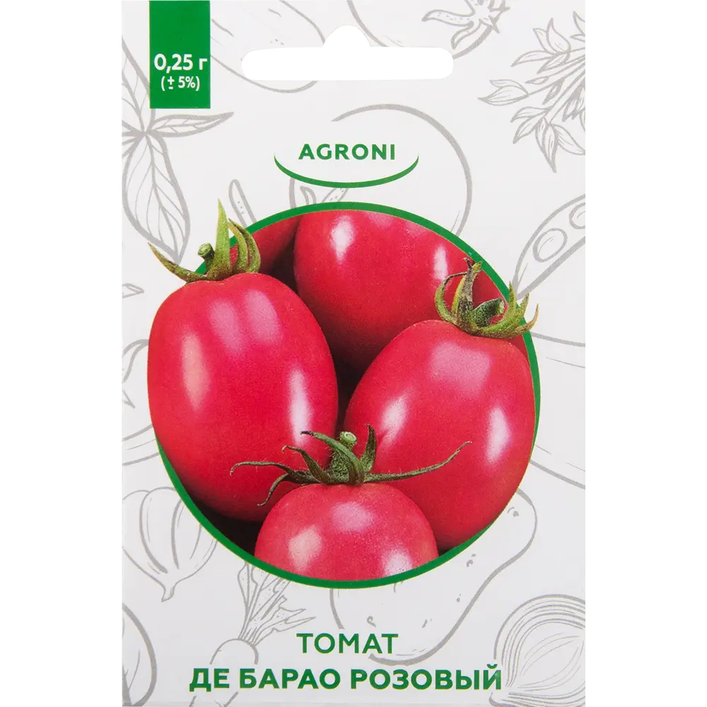 Семена Томат розовый «Де Барао» XS 82457706 STLM-2043379 AGRONI 