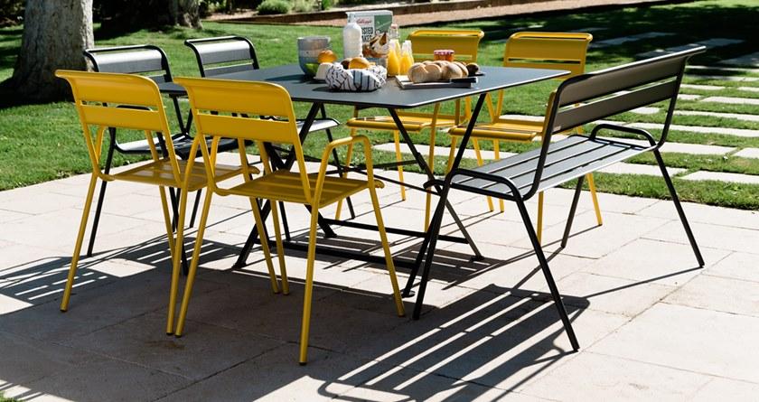 Fermob Стул садовый штабелируемый с подлокотниками Monceau 4802 - Вид №6