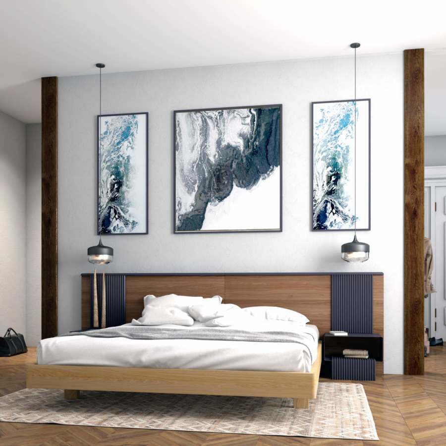 Тумба прикроватная Tesla-D BraginDesign BR0212Ч - Вид №2