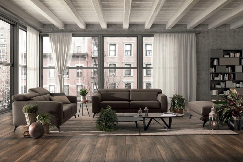 Febal Casa Кожаный диван Recliner sun-id-1492499 - Вид №3