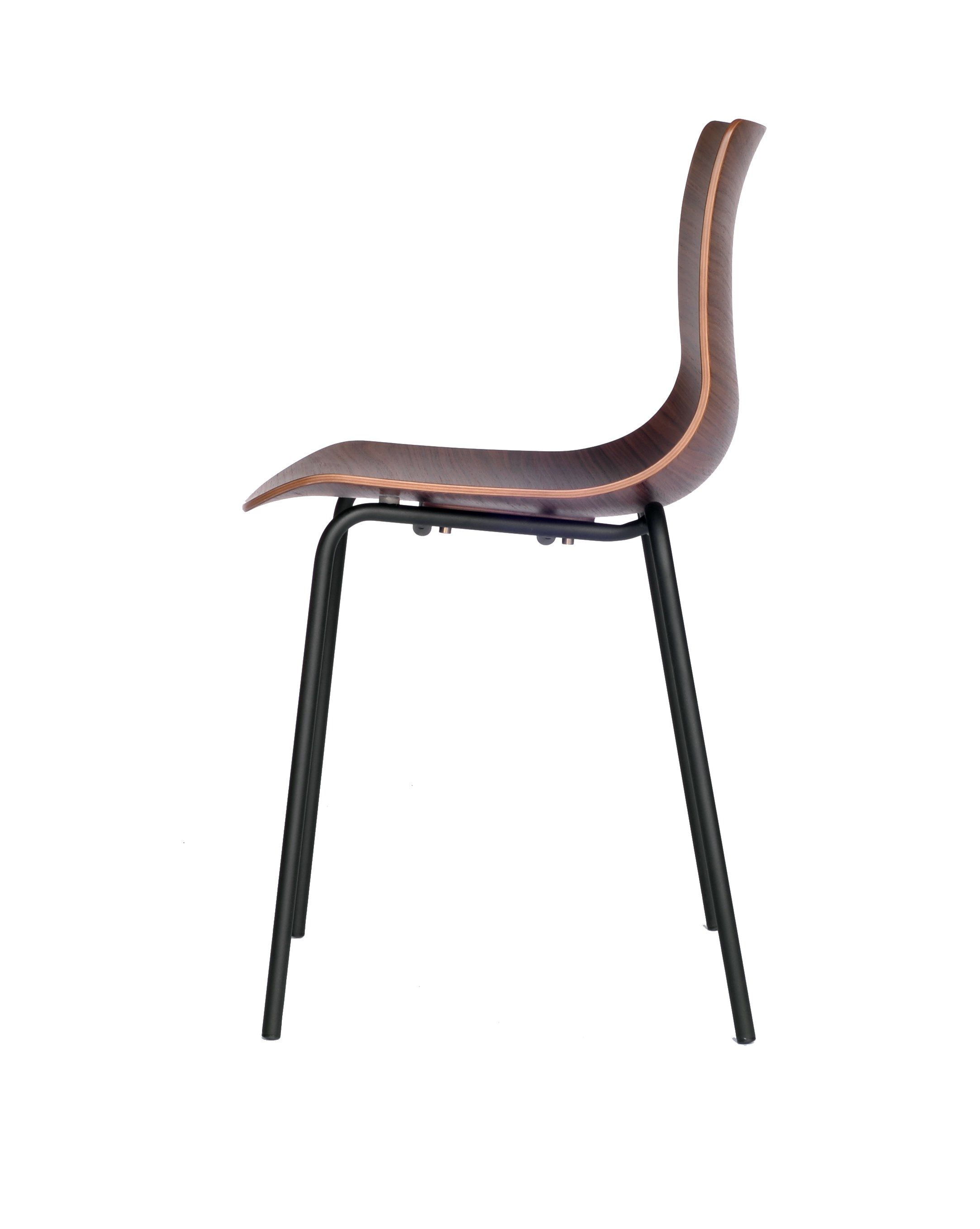 Стул из фанеры и стального основания Case Loku ARCH-00141069 - Вид №4