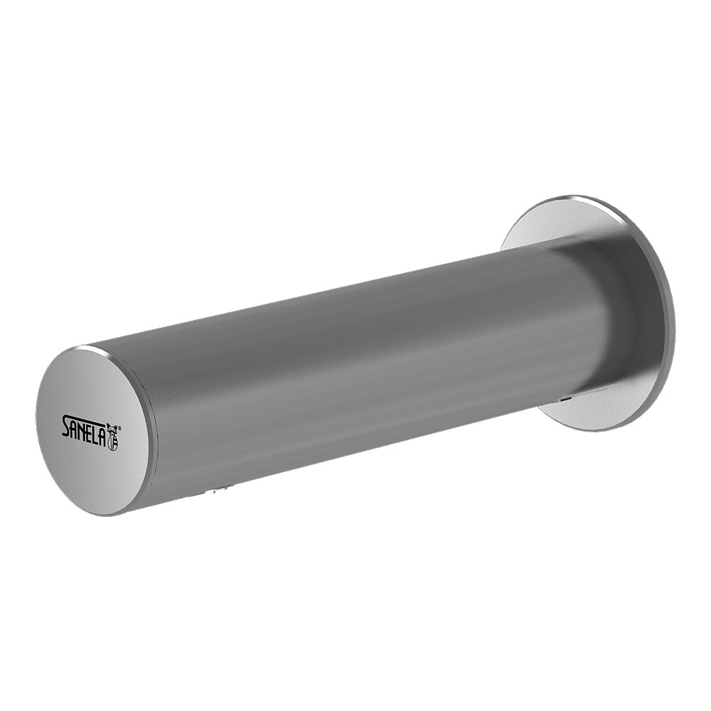 03430 Автоматический настенный нержавеющий смеситель для подачи холодной и теплой воды, 24 В SANELA 