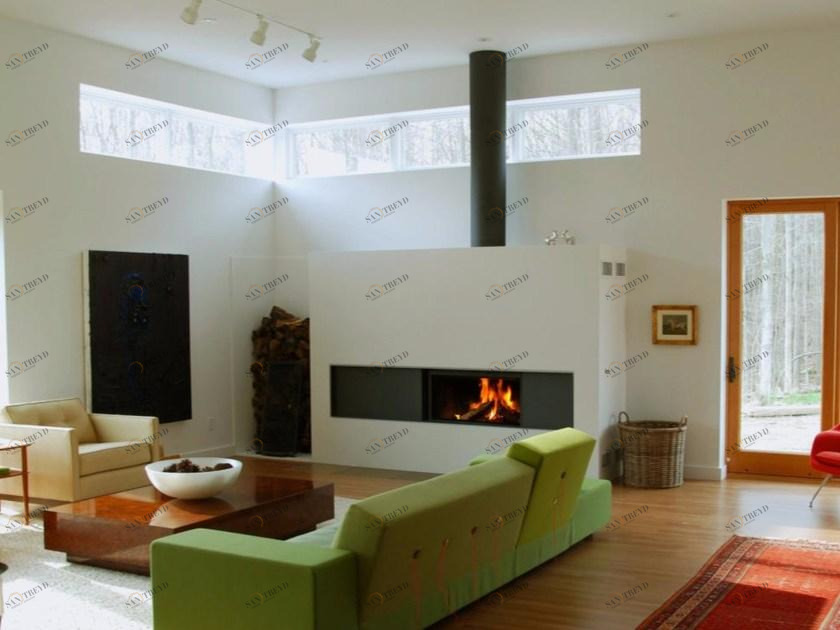 Stûv Дровяной встраиваемый камин из стали и стекла Stûv 21 sun-id-1371741