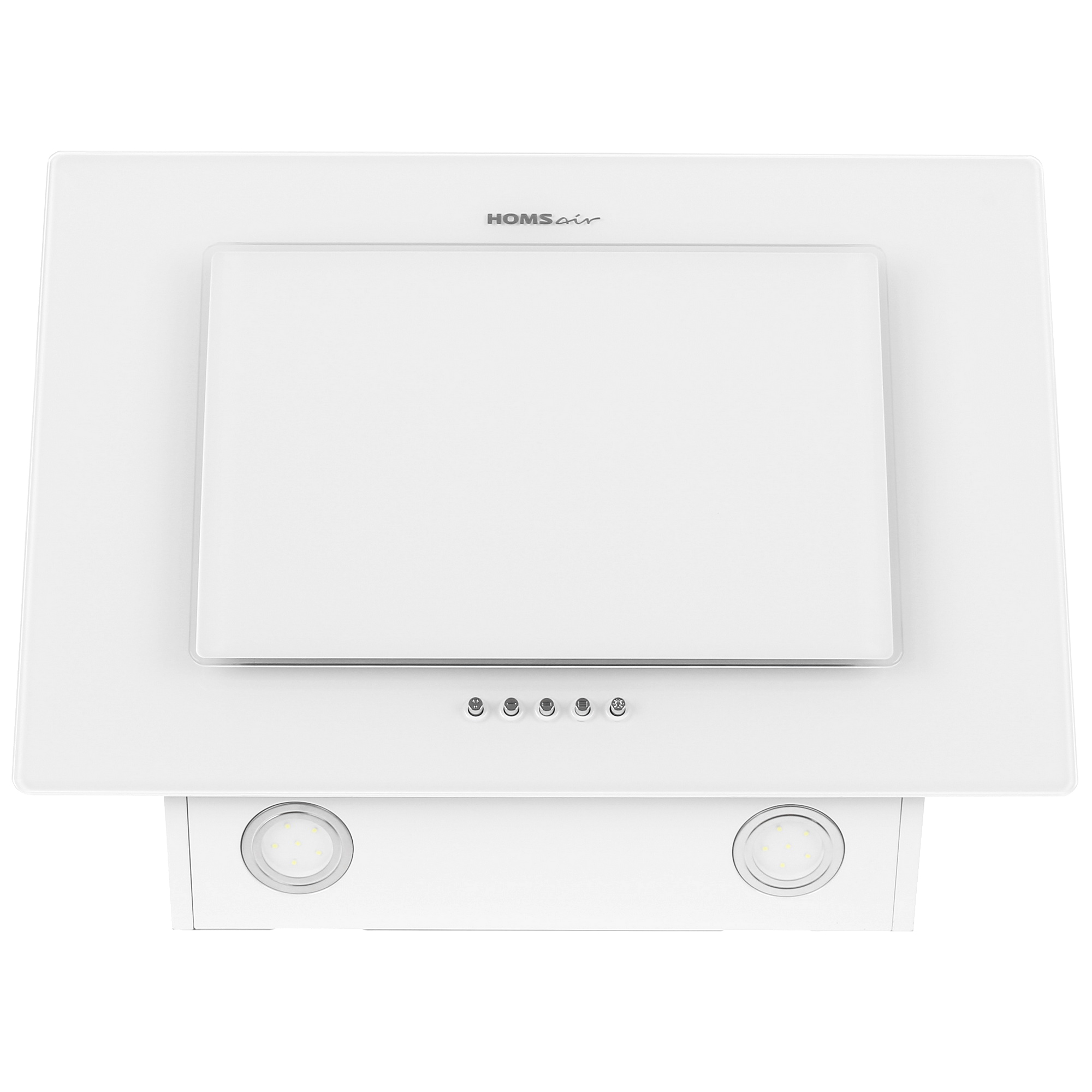 8160076 Вытяжка наклонная HOMSair ELF PUSH 60 белый/белый STDN-0142807 - Вид №1