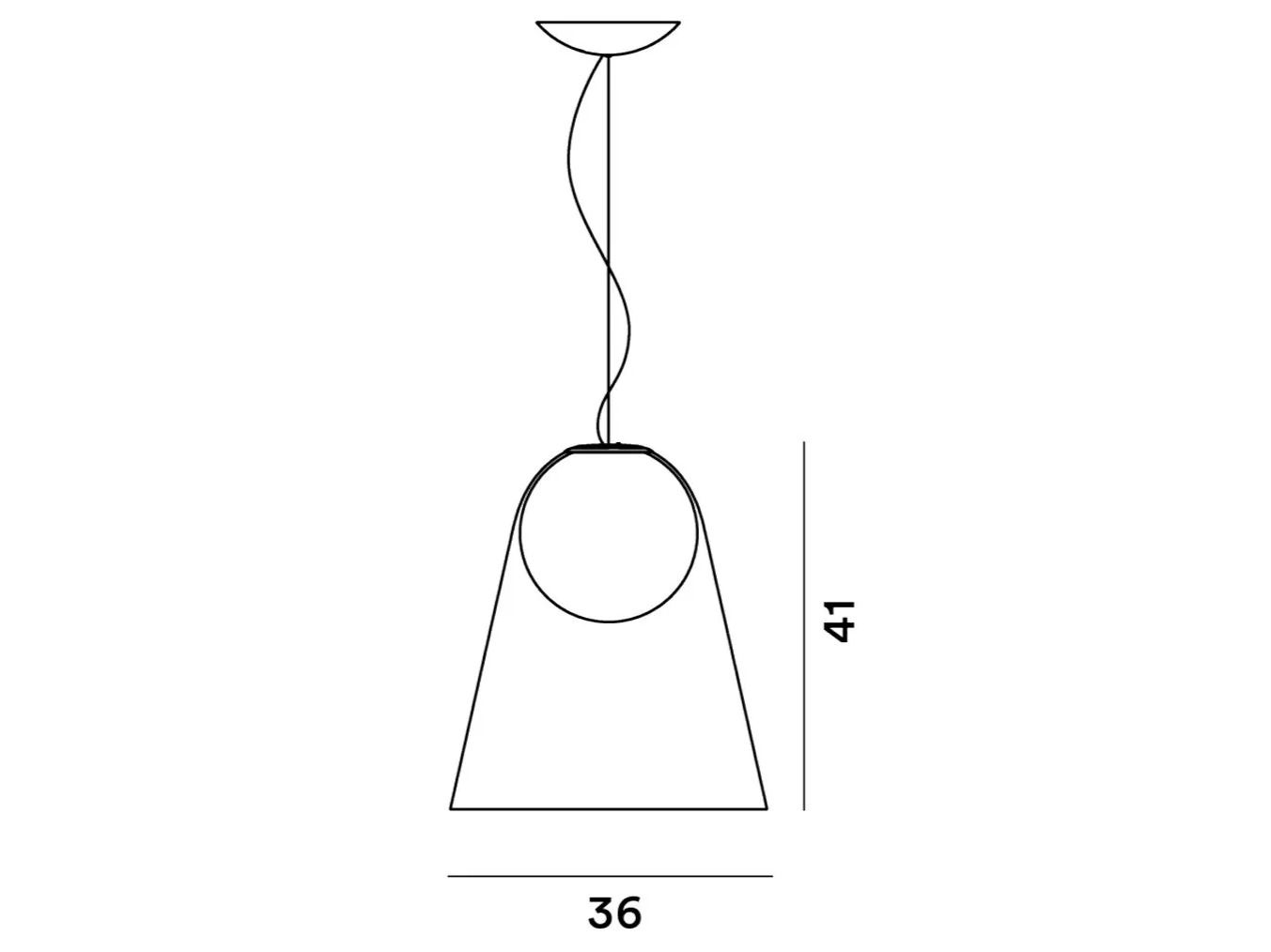 Выдувное стекло светодиодный подвесной светильник Foscarini Satellight ARCH-00116010 - Вид №5