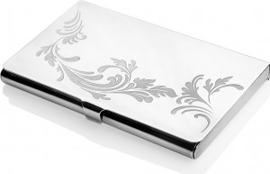 99287 Christofle Визитница 5,7х9,3см "Марли Тек" (серебро 925пр) Серебро 925