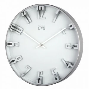 Часы настенные серебристые Tomas Stern 9070 TOMAS STERN ДИЗАЙНЕРСКИЕ 00-3872798 Серебро