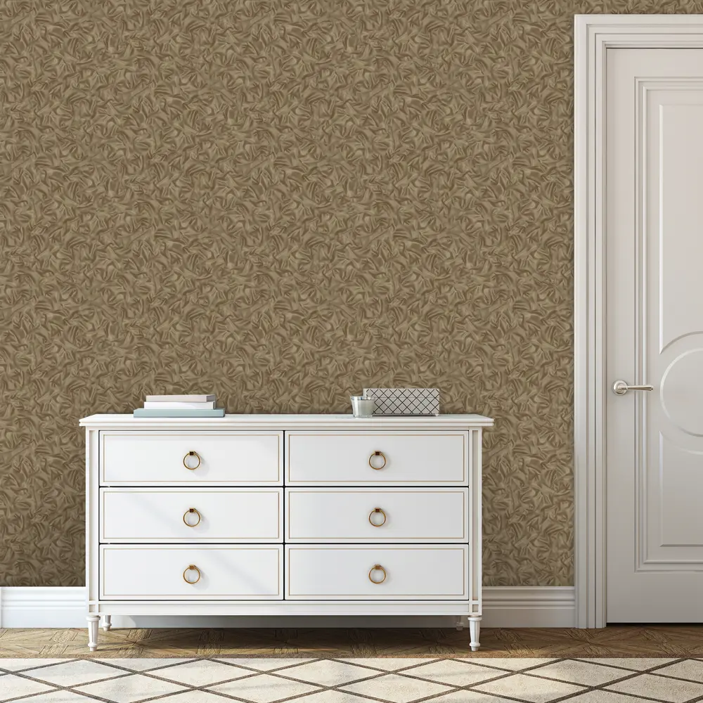 Обои флизелиновые 1,06х10 м цвет коричневый ED1118-12 81961331 STLM-2146417 EURO DECOR Жозефина - Вид №3