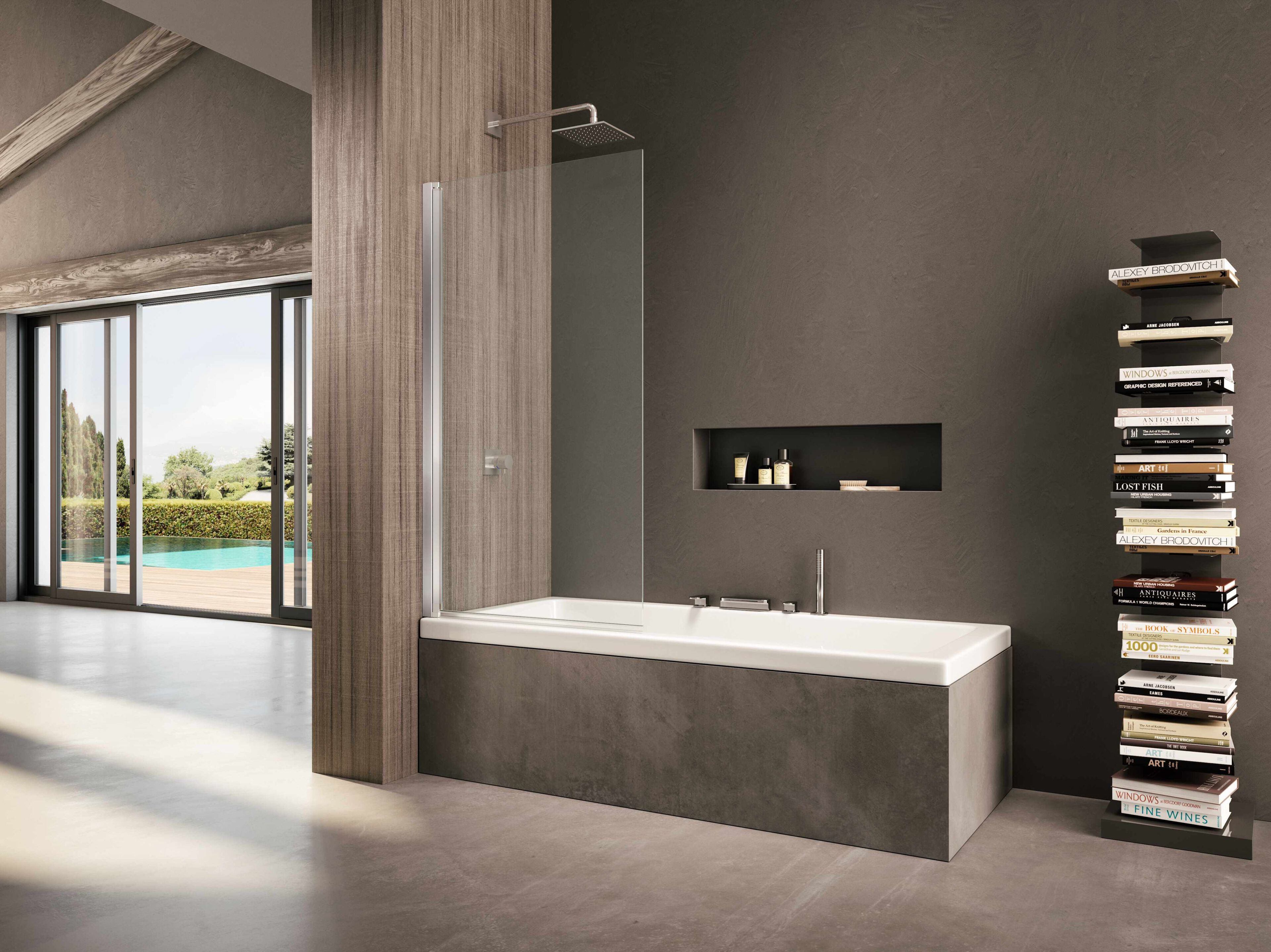 Стеклянная стена ванны Provex Industrie ARCH-00001483