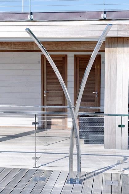 Inoxstyle Многофункциональный летний душ из нержавеющей стали Preludio 01034 - Вид №4