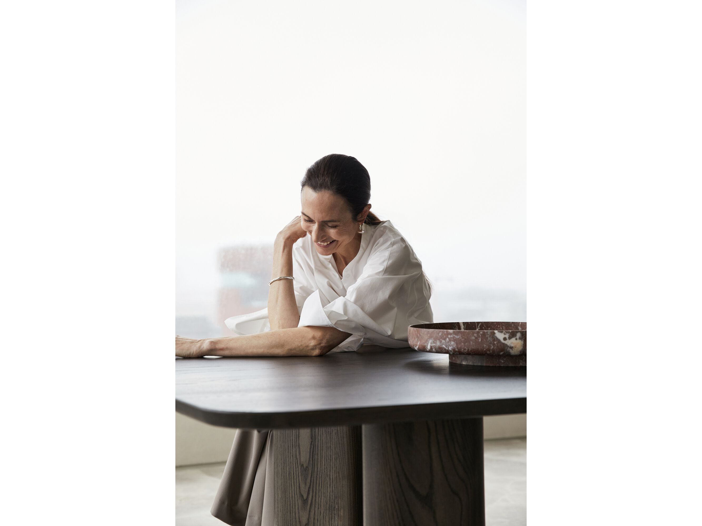 Прямоугольный обеденный стол из массива дерева more Oso ARCH-00128627 - Вид №6