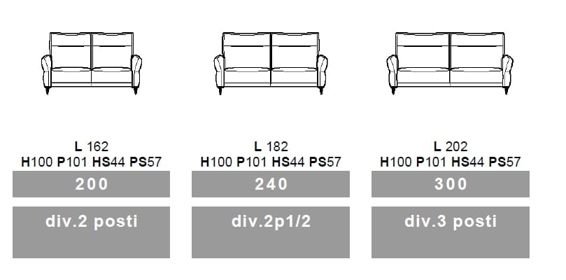 Кожаный диван с откидной спинкой Calia Italia премиум ARCH-00053388 - Вид №1