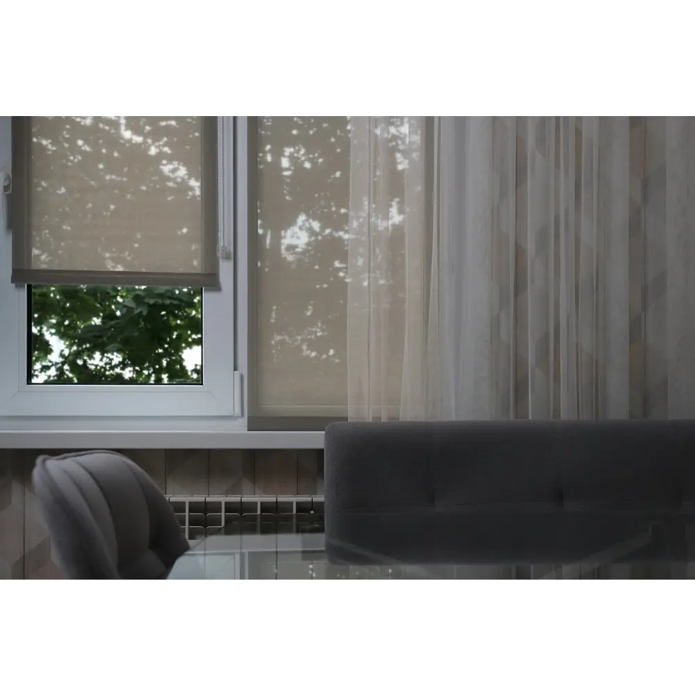 Штора рулонная Screen 70x160 см бронзовая FRANC GARDINER Screen 5% STLM-2071264 - Вид №6