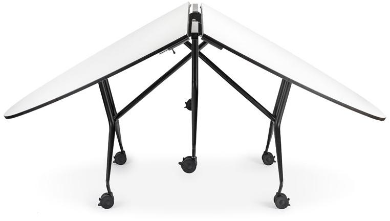 Mara Стол складной круглый на колесиках  286t  - Вид №3