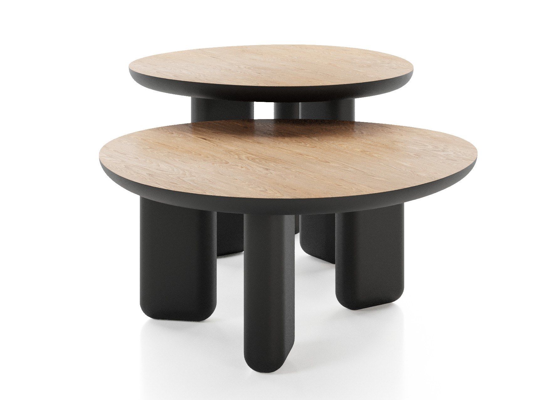 Круглый деревянный журнальный столик Liu Jo Living Collection ARCH-00029165 - Вид №2