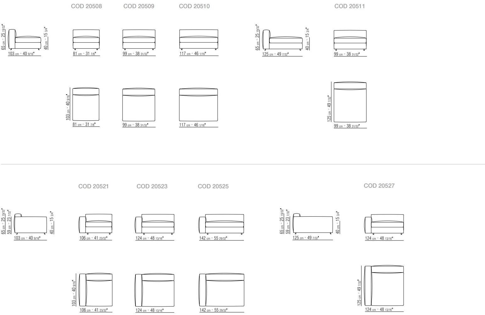 Flexform Секционный диван со съемным чехлом из ткани sun-id-1357071 - Вид №2
