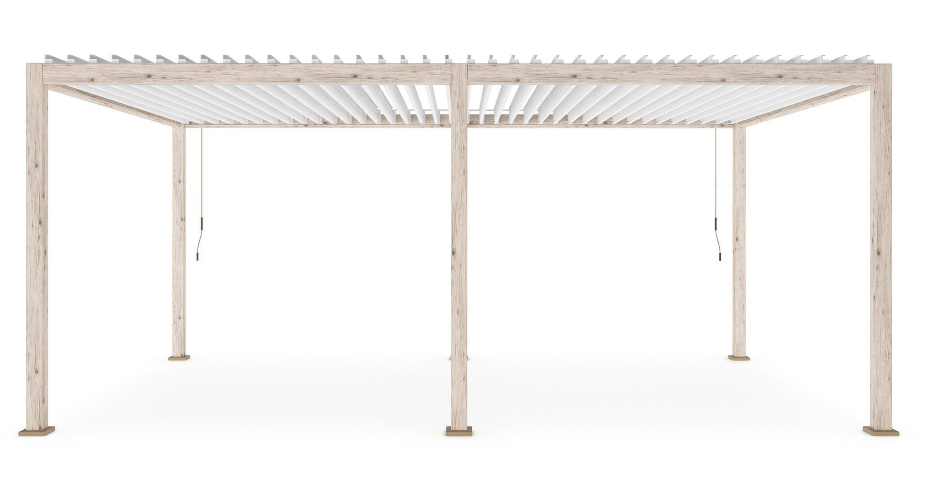 Самонесущая пергола из алюминия с поворотными пластинами BIZZOTTO OCEAN ARCH-00042235 - Вид №100