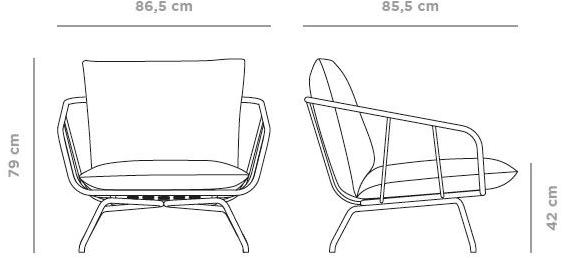 MUSOLA Садовое кресло с подлокотниками Nansa sun-id-1409496 - Вид №6
