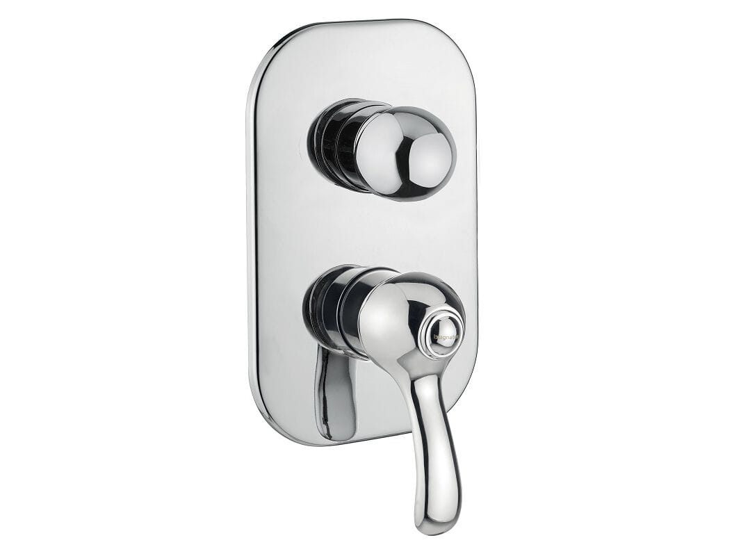 Хромированный латунный смеситель для душа с переключателем Bugnatese Lem ARCH-00091469 - Вид №1