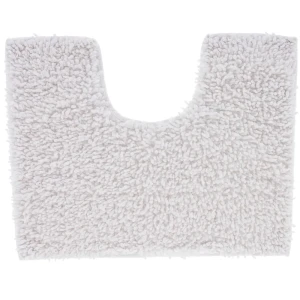 Коврик для туалета Crazy, 50x40 см, цвет белый