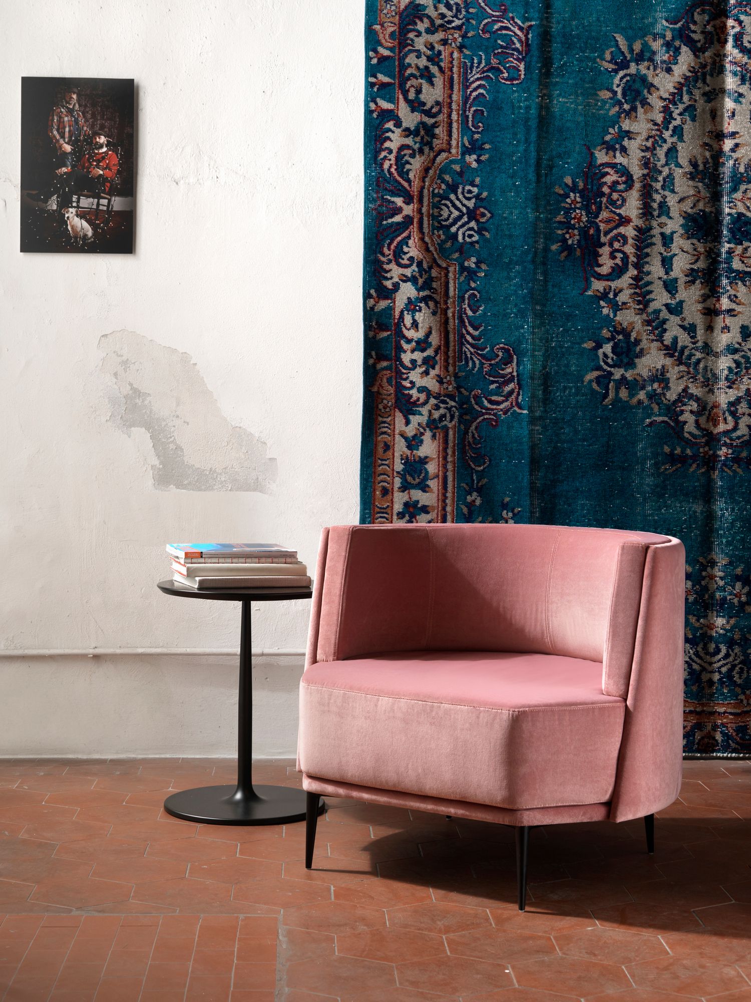 Высокий круглый журнальный столик SITIA TONDO ARCH-00105296 - Вид №9