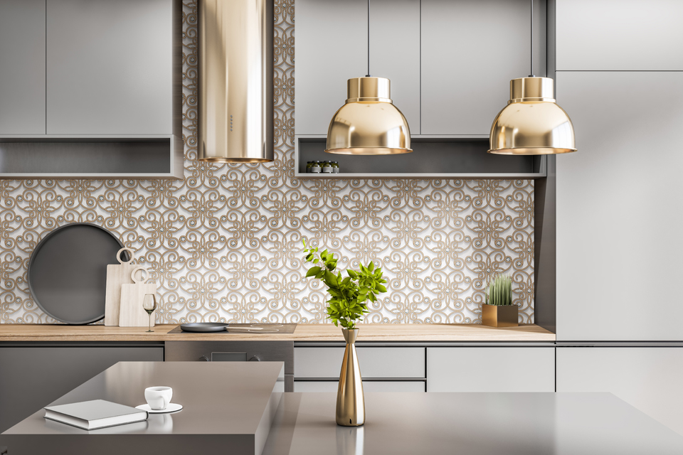 Стеновые панели - Стразы LIGRON LIST68 2344 - Вид №15