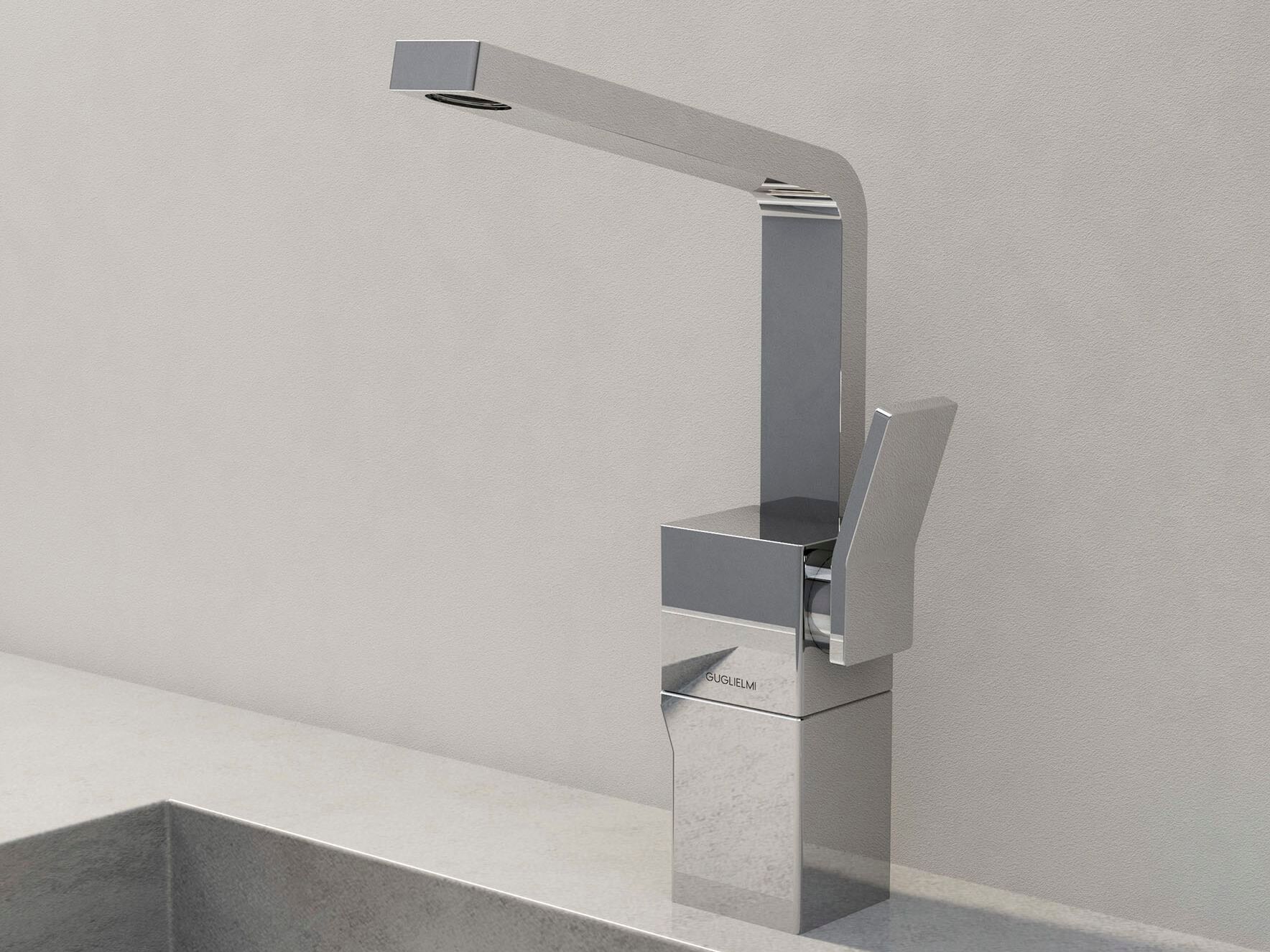 Смеситель для раковины с одним отверстием GUGLIELMI RUBINETTERIE Centanni ARCH-00078286 - Вид №1