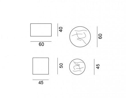 Gervasoni Круглый пуф со съемной крышкой Brick sun-id-1482039 - Вид №7
