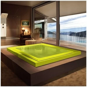 Бассейн Gruppo Treesse Fusion 230 SPA-V863H-Z встроенный прямоугольный желтый