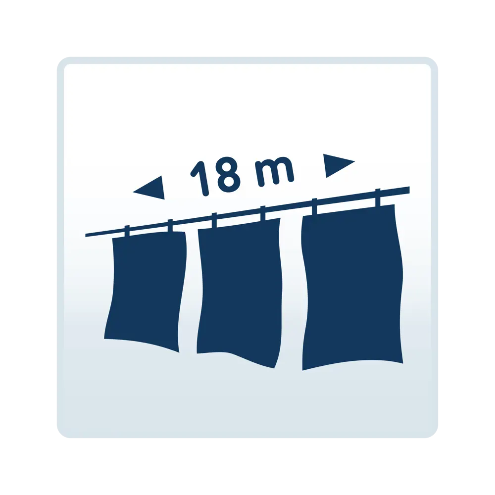 Сушилка для белья напольная Rorets Sussi Rose 18 м RÖRETS STLM-2096938 - Вид №8