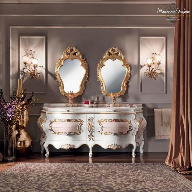 Modenese Gastone Двойная тумба под умывальник с ящиками Villa venezia sun-id-1486224 - Вид №1