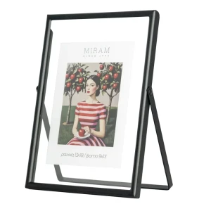 Рамка без паспарту Мирам 13x18 см цвет черный