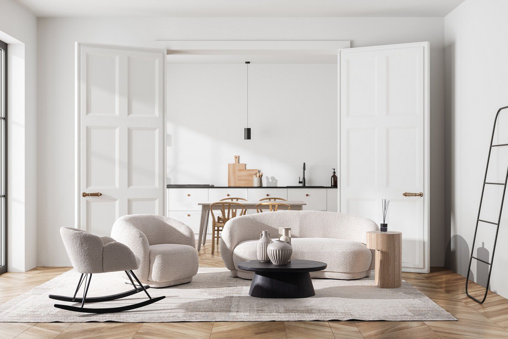 Тканевое кресло с подлокотниками BIZZOTTO Tecla ARCH-00033294 - Вид №2