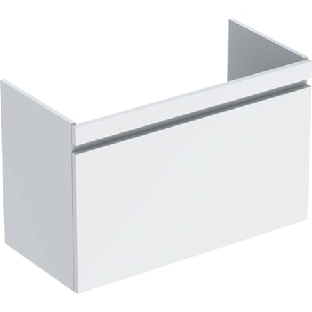 501.905.JR.1 Шкафчик для раковины Geberit Renova Plan, с одним выдвижным ящиком и одним внутренним выдвижным ящиком Geberit  - Вид №23