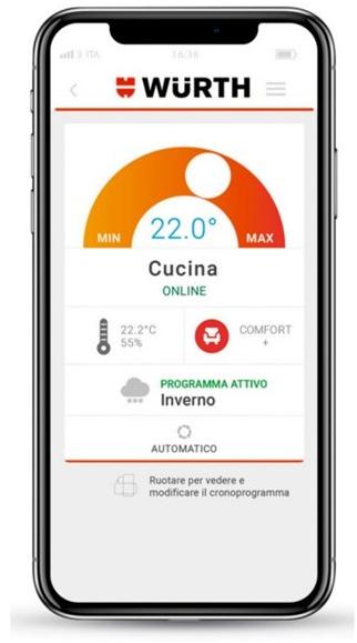 Würth Система домашней автоматизации для управления климатом Automazione sun-id-1419816 - Вид №5