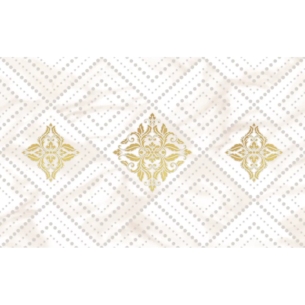 86745670 Декор настенный Шахтинская Плитка Тиана 25x40 см глянцевый цвет бежевый с рисунком STLM-0946585 