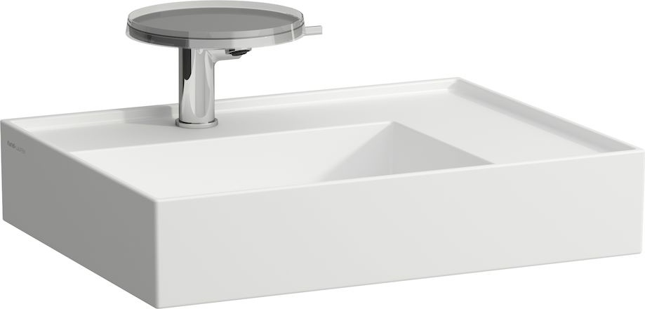 H8103347571581 Раковина с полочкой справа, со специальным скрытым сливом LAUFEN PRO - Вид №17