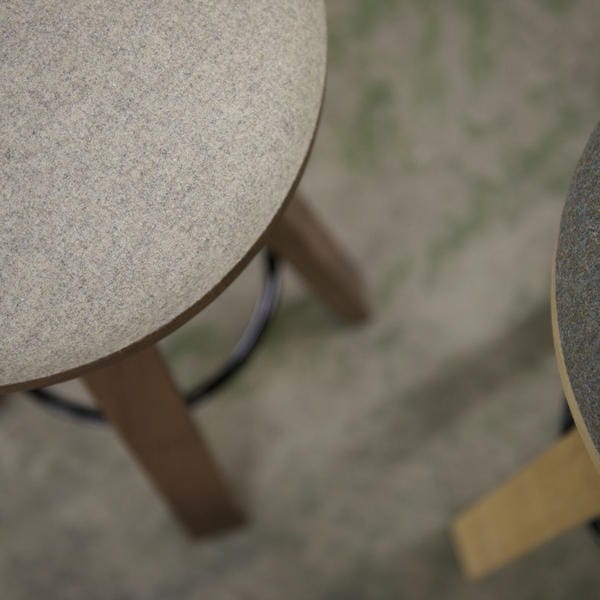 Деревянный низкий мягкий стул BuzziSpace BuzziMilk ARCH-00065698 - Вид №17