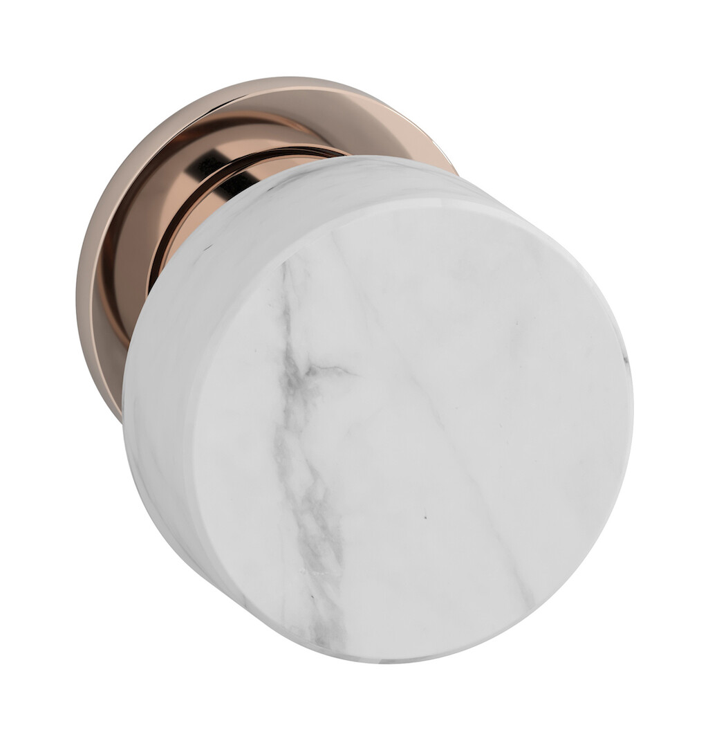 Внешние части встроенного смесителя на 1 потребителя WE ARE IB mr305rs_1 Rose Gold Marmo