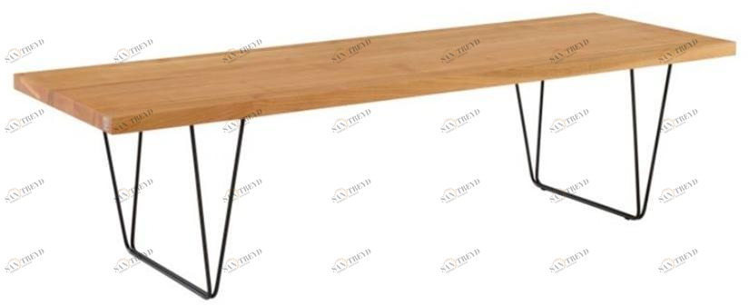 Ligne Roset Прямоугольный журнальный столик из массива дерева  19960285/86/87/88 