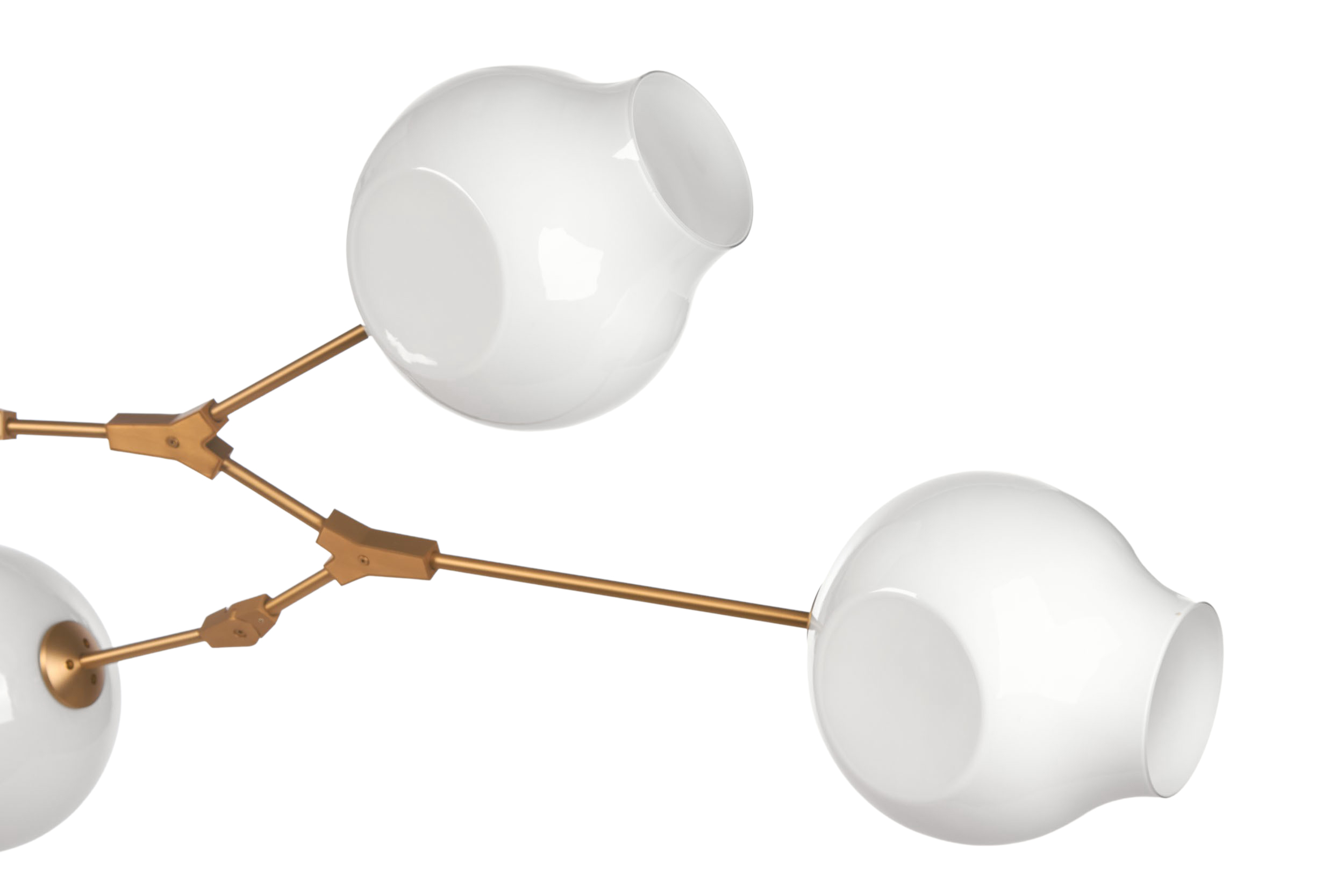 2000983126030 Подвесной светильник 5 ламп высота 90 ELECTRORETRO Branching Bubbles Summer  - Вид №1