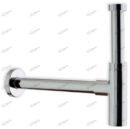 OMP Сифон из хромированной латуни для умывальника  Serie 710 