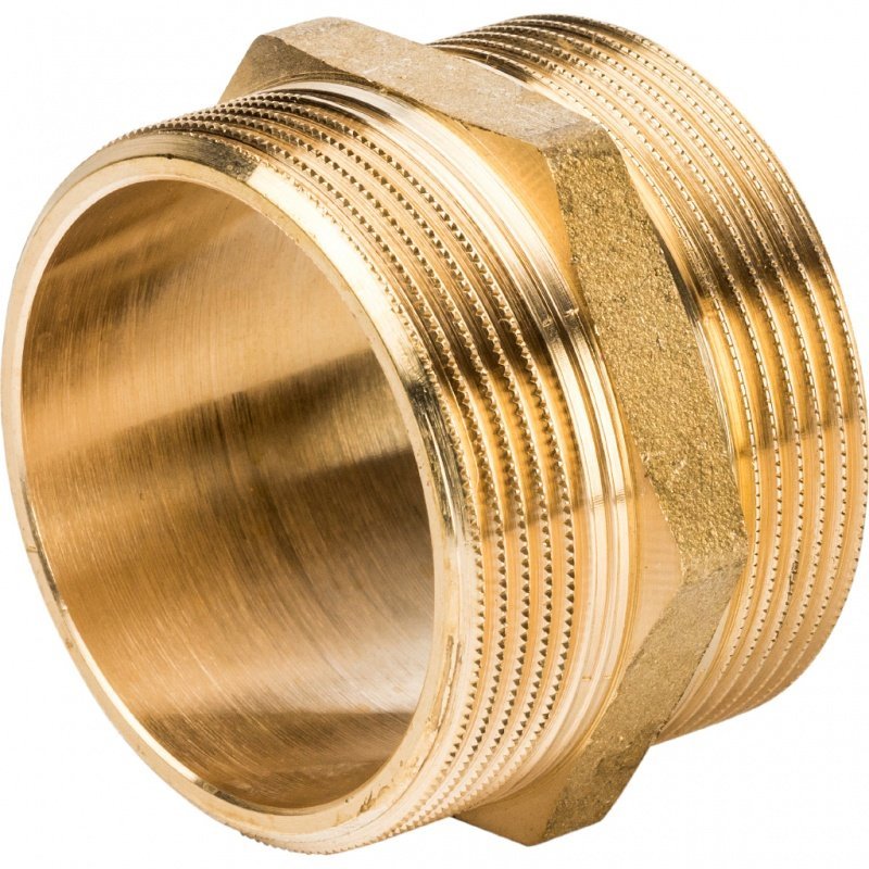 Ниппель НН 2" латунь STOUT SFT0003000022 - Вид №1