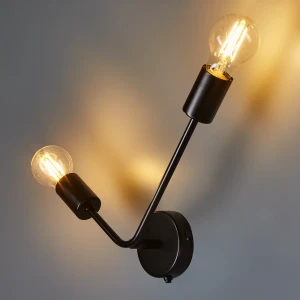 Бра настенное РОССВЕТ Гольфстрим — современный черный светильник 89426773