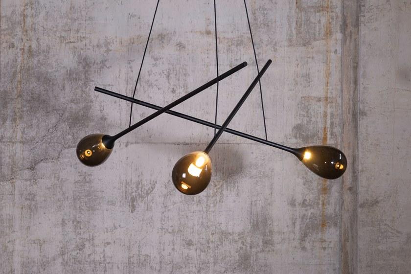 pulpo Светодиодный подвесной светильник из стали и стекла sun-id-1489298 - Вид №1