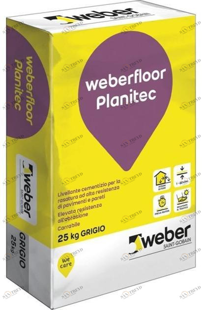 Saint-Gobain Weber Быстросхватывающийся цементный выравниватель Weberfloor sun-id-1386708