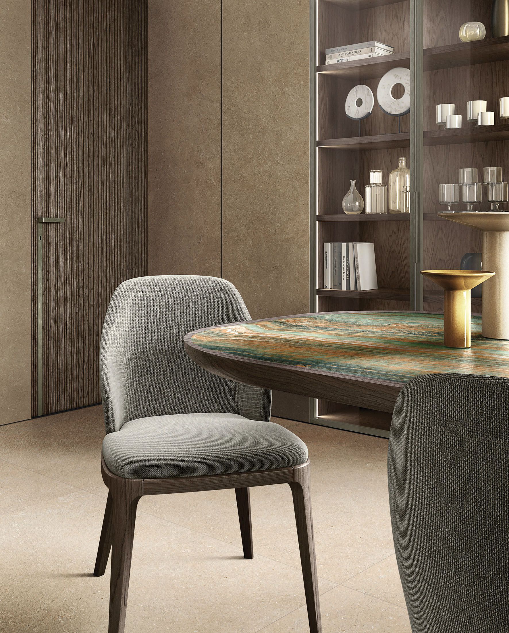 Пол / облицовка керамогранита с эффектом камня Florim Ceramiche AUTHENTIC LUXE ARCH-00094343 - Вид №7