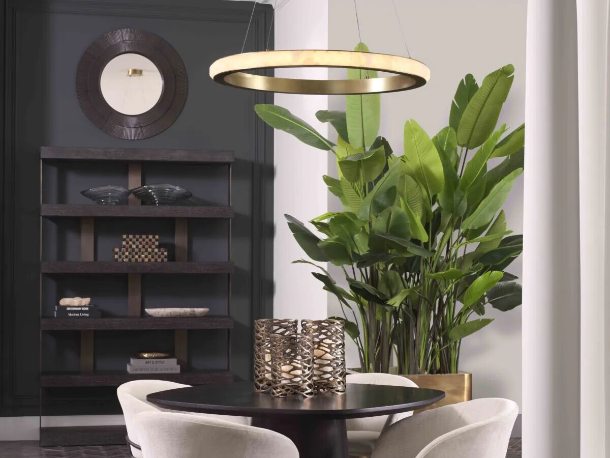 Алебастр светодиодный подвесной светильник Eichholtz CABILDO ARCH-00039754 - Вид №4